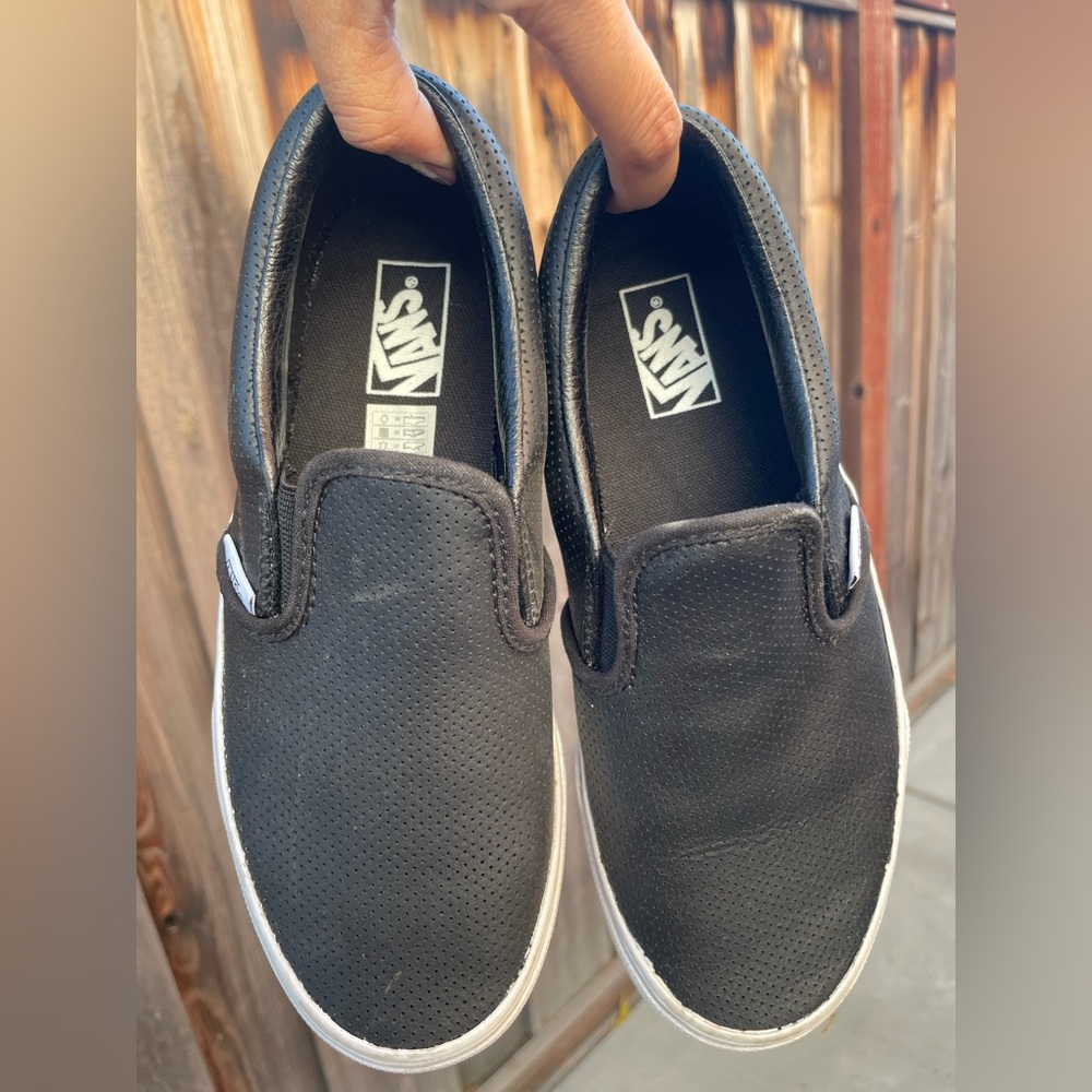 Vans KidsPerf Leather Slip-On